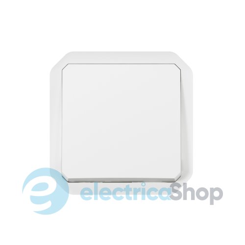 Кнопка 1-кл. 10А/250В с НВ конт. мех-м. Legrand Plexo New 069630L цвет белый
