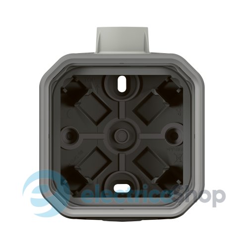 Коробка накл. 1-пост. с вводом PG16 Legrand Plexo New 069652L цвет серый