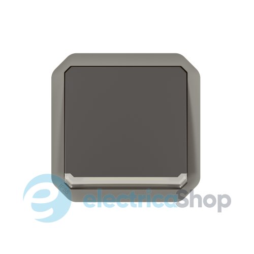 Переключатель 1-кл. 10А/250В с индикацией мех-м. Legrand Plexo New 069802L цвет антрацит