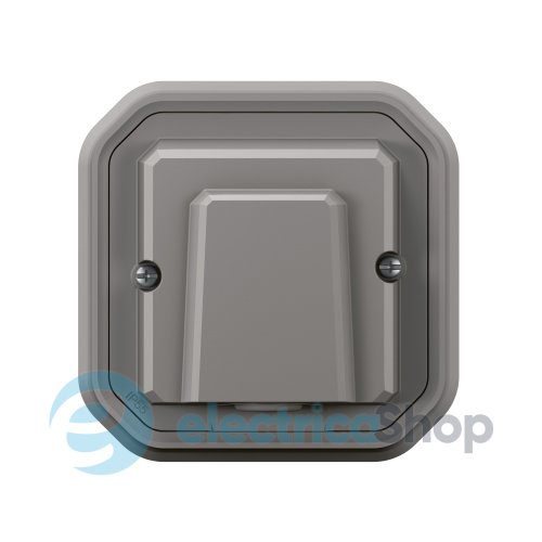 Вывод кабеля с зажимом встр. Legrand Plexo New 069848L серый цвет