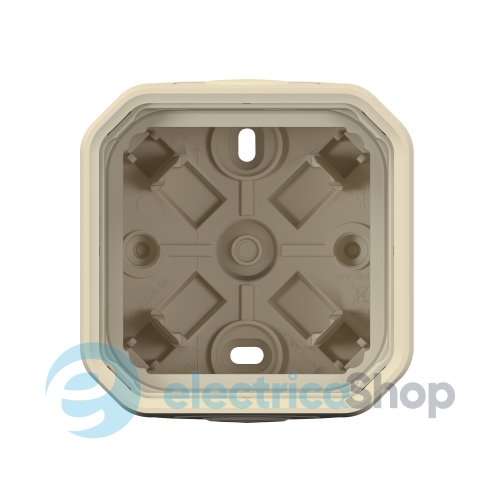 Коробка накл. 1-пост. Legrand Plexo New 069863L цвет бежевый