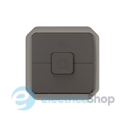 Выключатель жалюзи мех-м. для прямого управления 500Вт. Legrand Plexo New 069898L цвет антрацит
