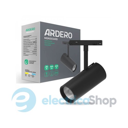 Магнитный трековый светильник Feron Ardero MGN303ARD 20W 4000K 80148