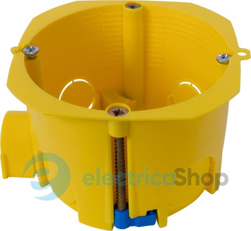 Коробка установочная e.db.pro.103.d65 гипсокартон, упор ПВХ, блочная КМ03 p018103 E.NEXT