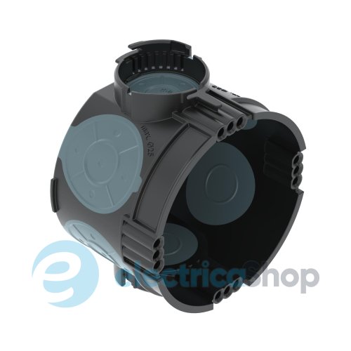 Коробка установочная с мембр. 61х46 без винтов черный ПП-ТПЭ OBO 2003706