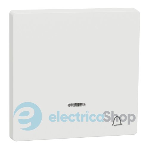 Клавіша 1-а для LED «Дзвінок» System Design MTN3325-6037 «білий матовий»