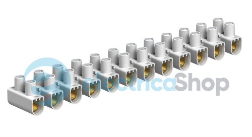 Клеммник 12 контактов, 24 невыпадающих винтов, 76А, 450В, max 16 мм² / цинк.сталь OBO Bettermann 2056550