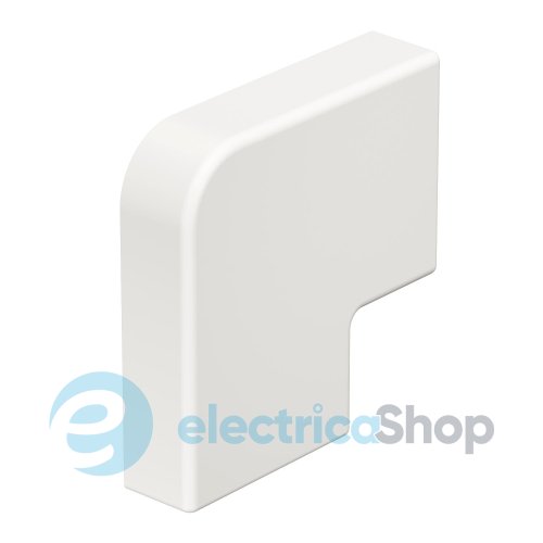 Крышка плоского угла для кабель-канала 30x10 мм. ПВХ белый 6154220 OBO Bettermann