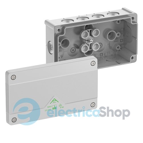 Коробка розподільча 152х87х52 Abox 025/2-L IP66 сірий Spelsberg  sp80240201