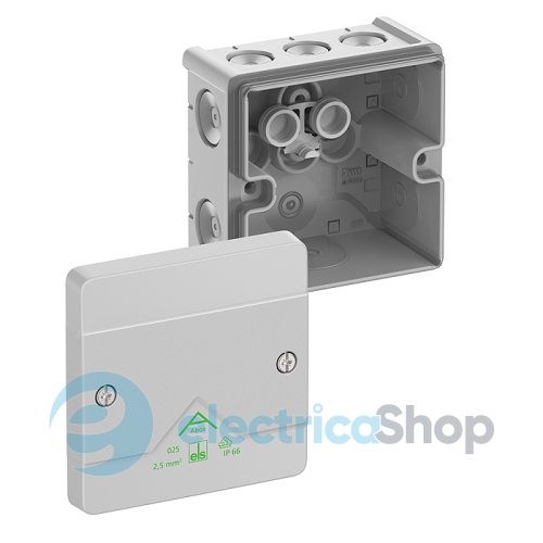 Коробка распределительная 87х87х52 Abox 025-L IP66 серый Spelsberg sp80240001