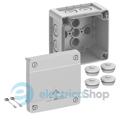 Коробка розподільча 92х92х60 Abox Pro 025-L IP66 сірий Spelsberg  sp40240001