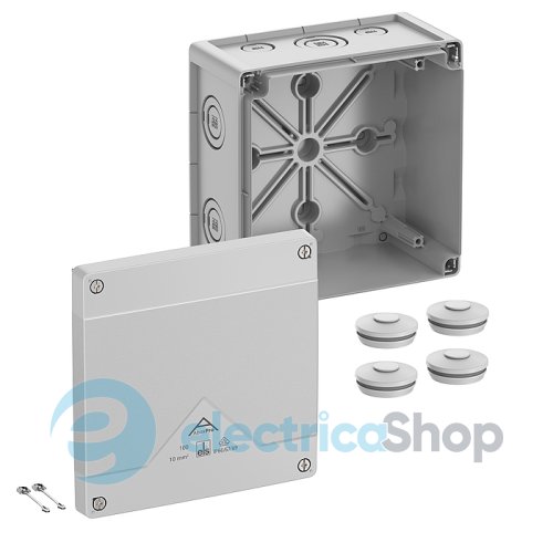 Коробка розподільча 152х152х80 Abox Pro 100-L IP66 сірий Spelsberg  sp41040001