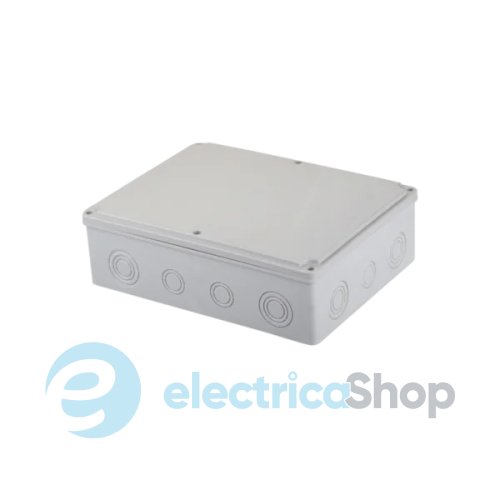 Коробка распределительная 280х210х74 серый IP65 UEC