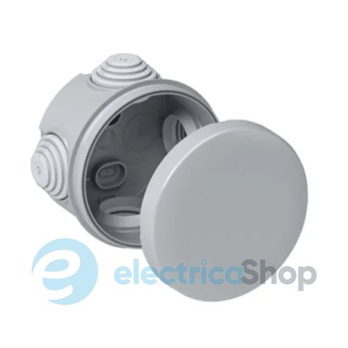 Коробка распределительная 80х45 серый IP55 UEC