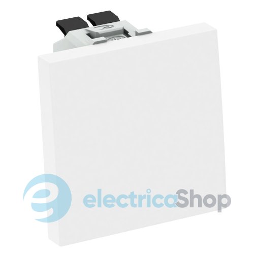 Кнопочный переключатель 10A/250V Modul 45 OBO 6120966, снежно-белый
