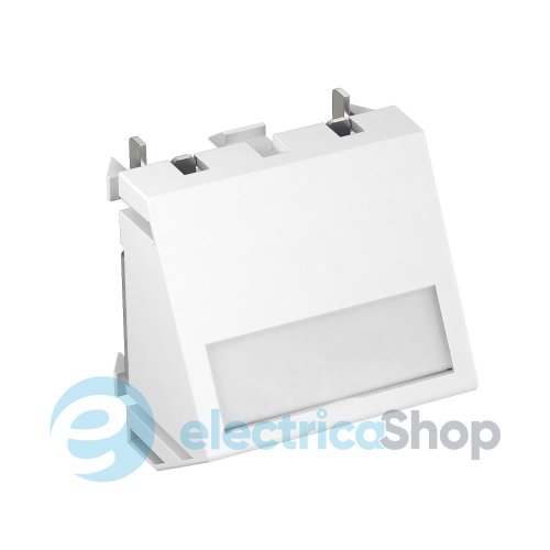 Кабельный вывод 3-11мм, угловой Modul 45 OBO, снежно-белый