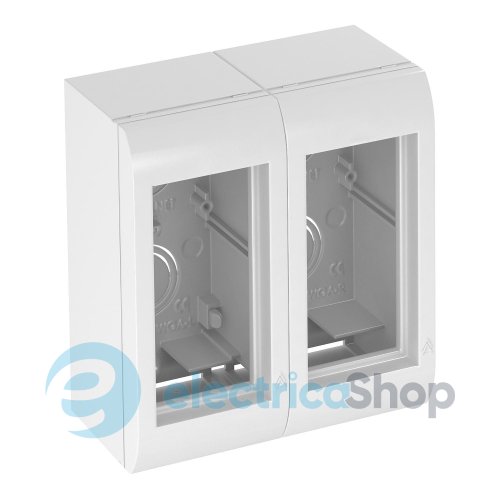 Монтажная коробка WG-AK, наружной установки, 4х Modul45/ПК, RAL 9010