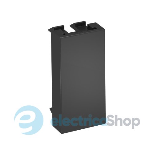 Заглушка 1-модуль 22,5x45 Modul 45 OBO 6117415, черно-серая