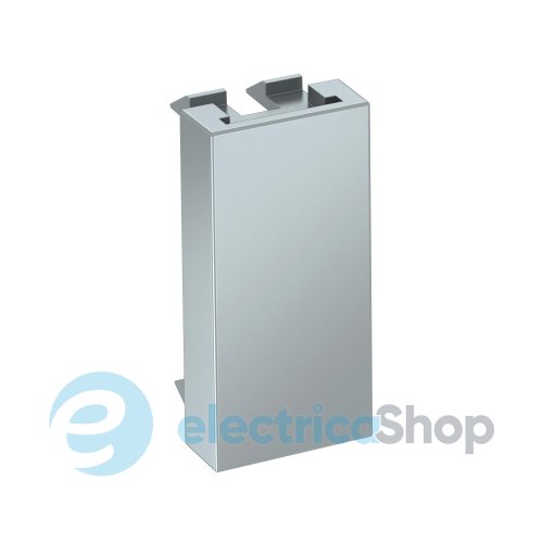 Заглушка 1-модуль 22,5x45 Modul 45 OBO, 6117416, алюміній лак