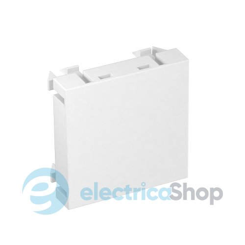 Заглушка 1 пост 45x45 Modul 45 OBO 6117406, снежно-белый