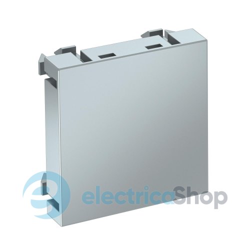 Заглушка 1-пост 45x45 Modul 45 OBO, 6117408, алюминий лак