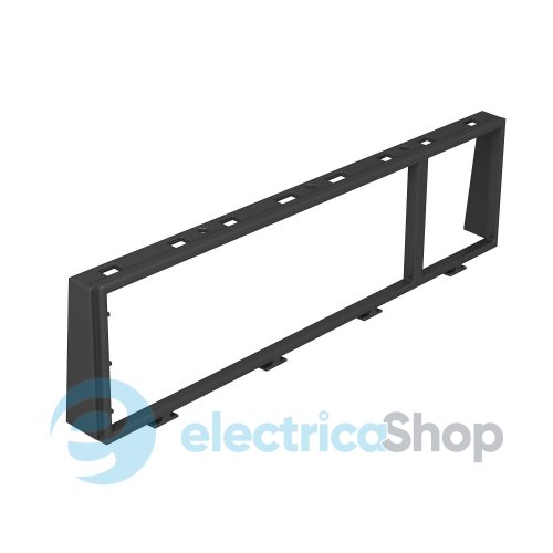 Cупорт-рамка MT45V под установку 3+1 modul45, L=184мм ПА OBO 7408680 черн. граф.