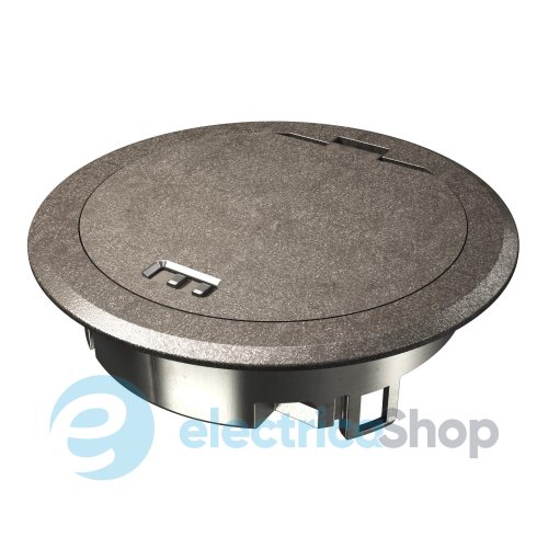 Крышка люка GES R2 Ni-O с блокировкой, IK10, IP66 оксид никеля OBO 7408849