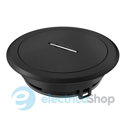 Кришка люка GES R2T KP, тубус, IK10, IP66 чорний OBO 7408857 чорний