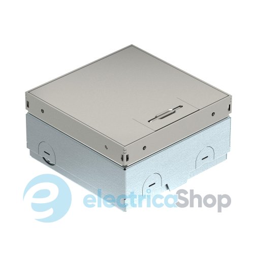 Люк розетковий UDHOME ONE, 1х Modul45, (1x RJ45 опційно), (h=75-105мм), IK10, IP40 нерж.сталь OBO Bettermann 7368280