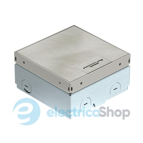 Люк розеточный UDHOME ONE Angelhair, 1х Modul45, (h=75-105мм), IK10, IP40 нерж.сталь OBO Bettermann 7368221