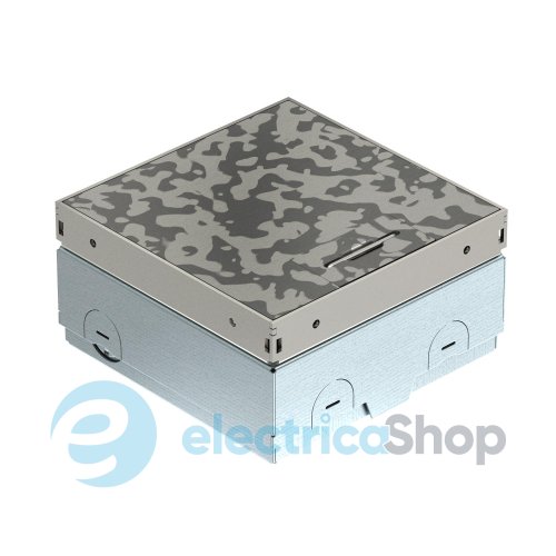 Люк розеточный UDHOME ONE Spots, 1х Modul45, (h=75-105мм), IK10, IP40 нерж.сталь OBO Bettermann 7368222