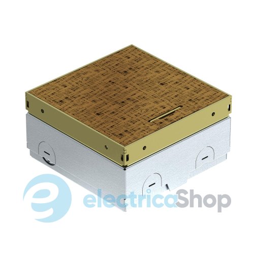 Люк розетковий UDHOME ONE Hammer blow, 1х Modul45, (h=75-105мм), IK10, IP40 латунь OBO Bettermann 7368226