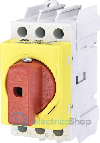 Роз'єднувач навантаження LAS 3P Y-R 40 "1-0" 40A ETI 4661014 (жовто-червоний)