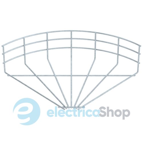 Кутова секція 90° дротяного лотка 105х100мм, FT (40-60 мкм) OBO 6002307