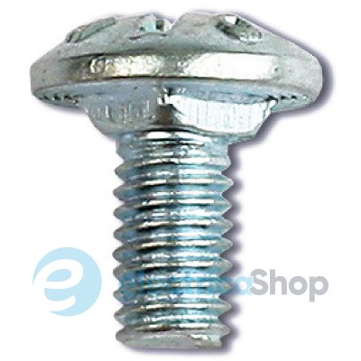 Гвинт з хрестоподібним шліцом М6х10, ДКС CM010610INOX (нерж. Сталь А2)