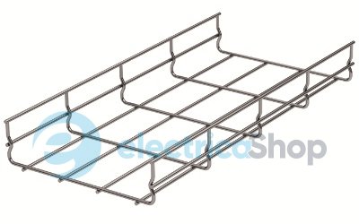 Дротяний лоток 100x100 L=3000 мм d4мм ДКС FC1010 (гальв.)