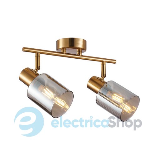 Светильник-спот Italux Santia SPL-65342-2-BRO-SG