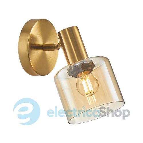 Бра Italux Santia WL-65342-1 BRO+AMBER