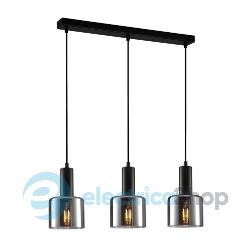 Подвесной светильник Italux Santia PND-65342-3-BK+SG