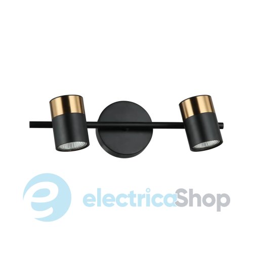 Светильник-спот Italux Elice WL-58892-2-BK-BRO
