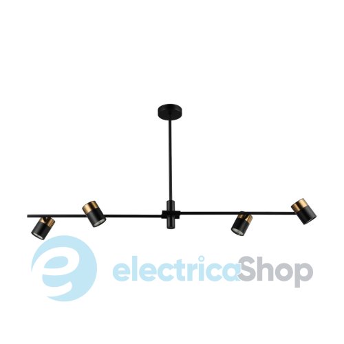 Люстра Italux Elice PND-58892-4-BK-BRO