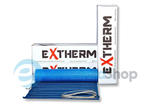 Нагревательный мат одножильный Extherm 8м.кв 1600Вт/230V ETL 800-200