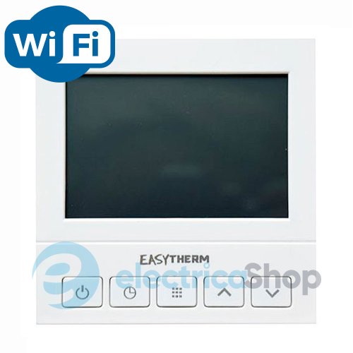 Терморегулятор для теплого пола +5°..70°С 3000Вт EASY PRO с функцией WI-FI