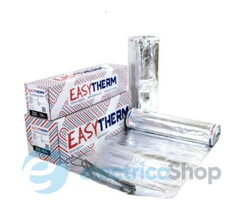Нагревательный мат двухжильный с фольгой EMF 1.00 EASYTHERM 0,5х2м 160Вт