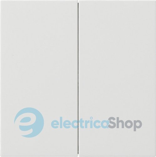 Клавиша 2-кл S3000 F100 Gira 5370112, белый глянцевый