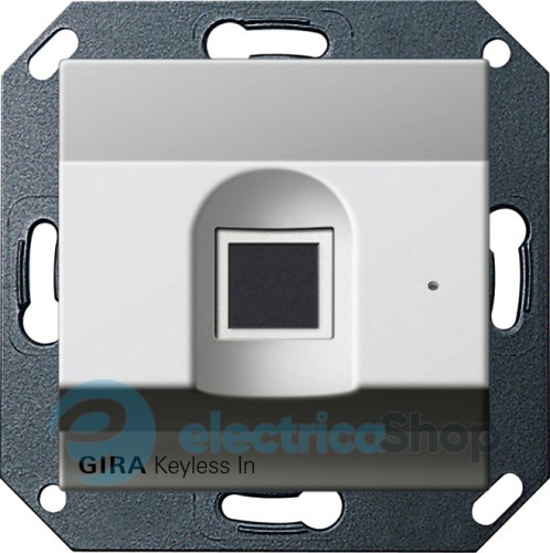 Биометрический замок System 55 Gira 2617600, сталь
