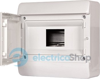 Корпус пластиковый, навесной (NT) 9-модульный, однорядный, IP 40, с непрозрачной дверцей 6662-109непр E.NEXT
