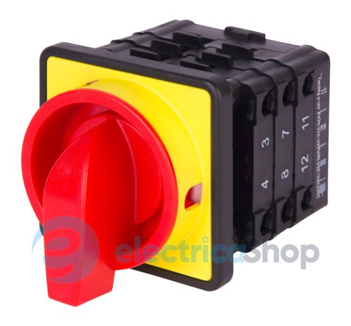 Пакетний перемикач LK40/3.323-ZК/45 щитовий, з передньою панеллю (під пломбування), 3p, 1-0-2, 40А 8635-200 E.NEXT