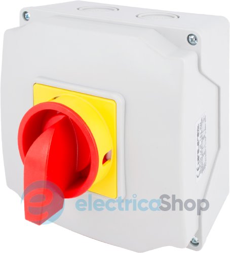 Пакетный переключатель LK40/3.323-ОК/45 в корпусе (под пломбировку), 3p, 1-0-2, 40А, IP44 8638-200 E.NEXT