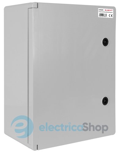 Корпус ударопрочный с АБС e.plbox.300.400.165.24m.blank, 300х400х165мм, IP65 с панелью под 24 модуля CP5103 E.NEXT